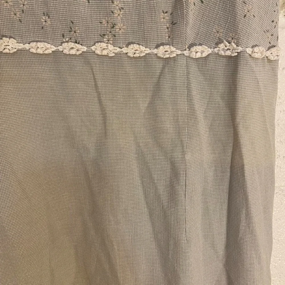 Vintage Gingham Babydoll Dress Size XL D.B.Y. - Picture 2 of 5